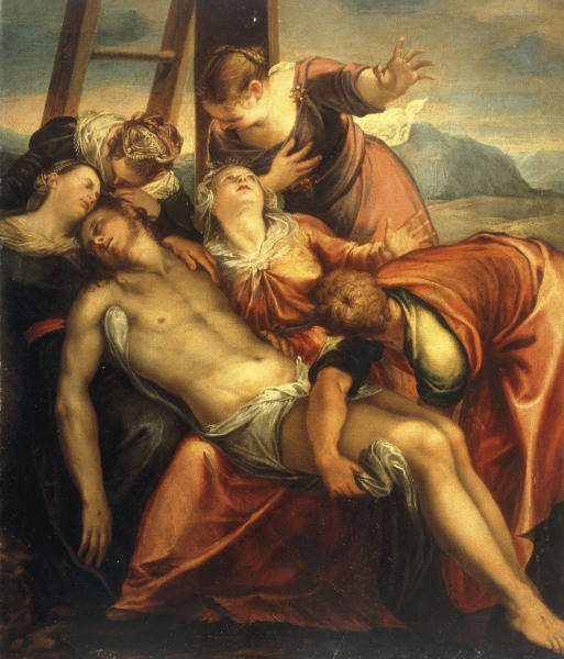 Lamentation of Christ / Venet.Paint./C16 from 