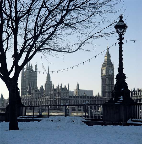 View of Westminster, from the South bank (photo)  from 