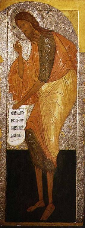 St. John the Forerunner, Russian icon from an iconostasis in the Antoniev Monastery