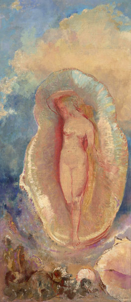 The Birth of Venus from Odilon Redon