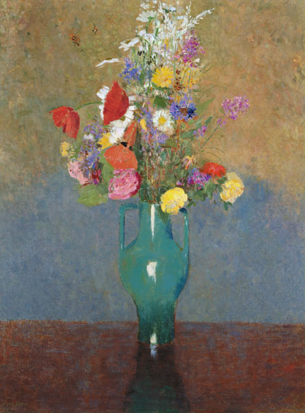 The Green Vase from Odilon Redon