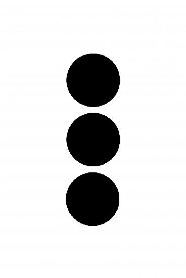 Three Circles Black