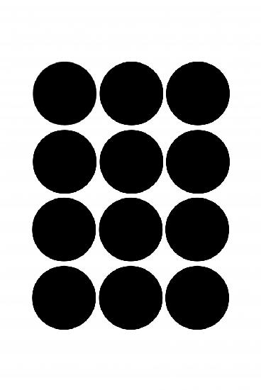 Twelve Circles Black