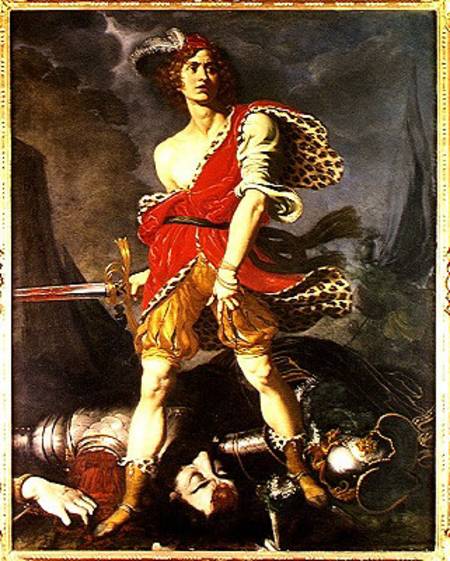 David and Goliath from Onorio Marinari