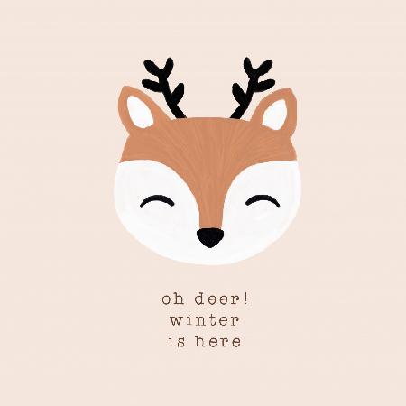 Oh Deer Winter Is Here