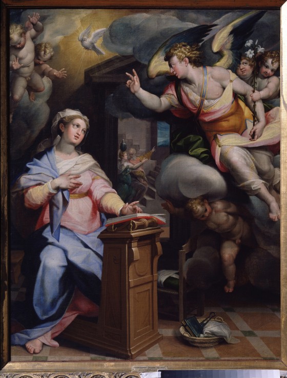The Annunciation from Orazio Samacchini