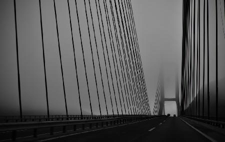 The foggy bridge