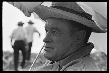 Bob Hope on the set of The Private Navy of Sgt OFarrell