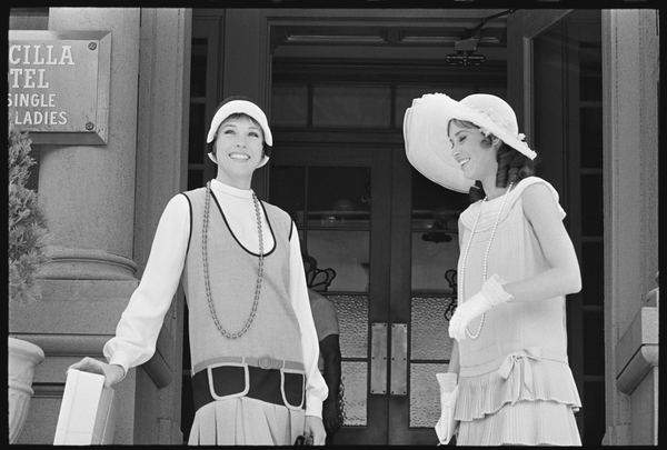 Julie Andrews and Mary Tyler Moore on the set of Thoroughly Modern Millie from Orlando Suero