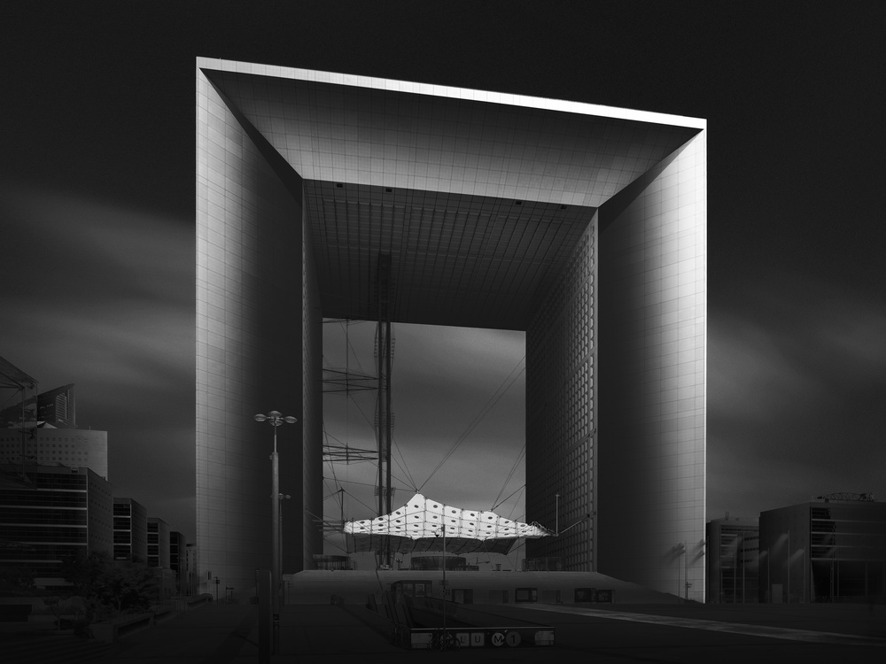 Grande Arche - Enlighted from Oscar Lopez