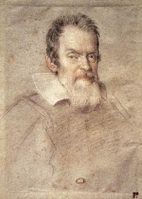 Portrait of Galileo Galilei (1564-1642) Astronomer and Physicist