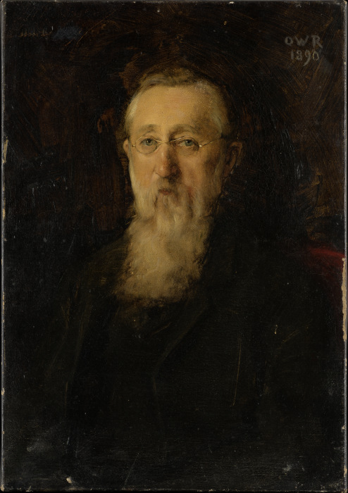 Portrait of Reinhard Roederstein (father of the painter) from Ottilie Roederstein