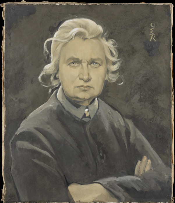Self-Portrait with Folded Arms from Ottilie Roederstein