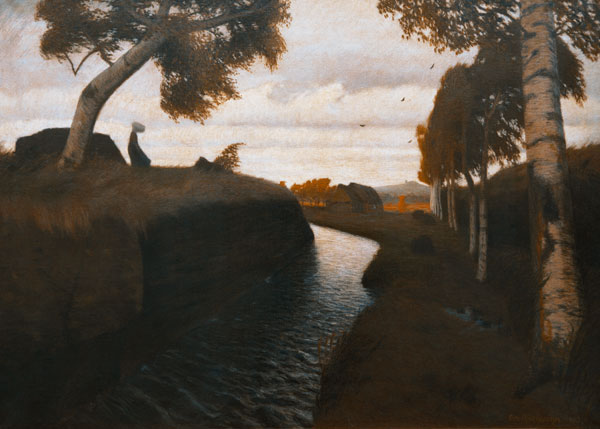Moorkanal from Otto Modersohn