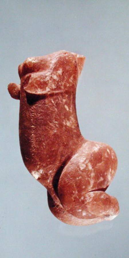 Carving of a young girl, known as the Venus of Sireuil from Paleolithic