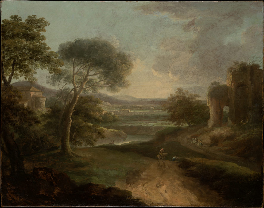 Landscape near Rome from Paolo Anesi