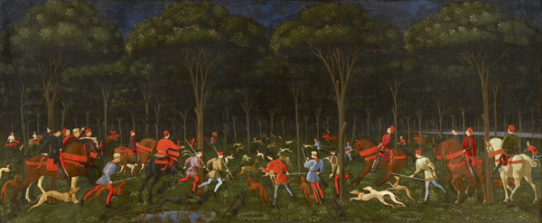 The Hunt in the Forest from Paolo Uccello