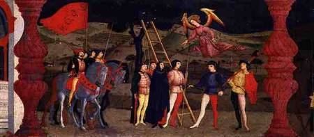 Predella of the Profanation of the Host: The Repentant Christian Woman is Hanged for Pawning the Con from Paolo Uccello
