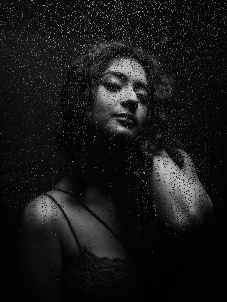 BEAUTY BEHIND WET GLASS from PARTHA BHATTACHARYYA