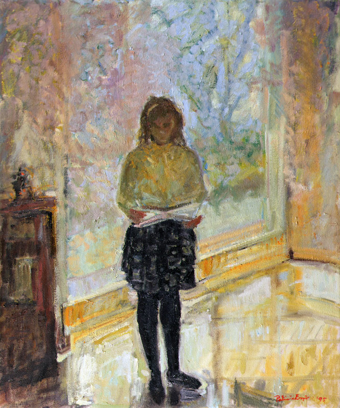 Clara Singing, 1995 (oil on canvas)  from Patricia  Espir
