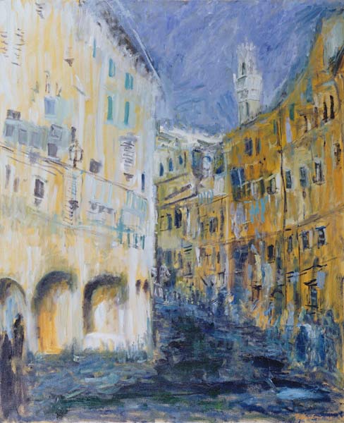 An Alleyway in Florence, 1995 (oil on canvas)  from Patricia  Espir