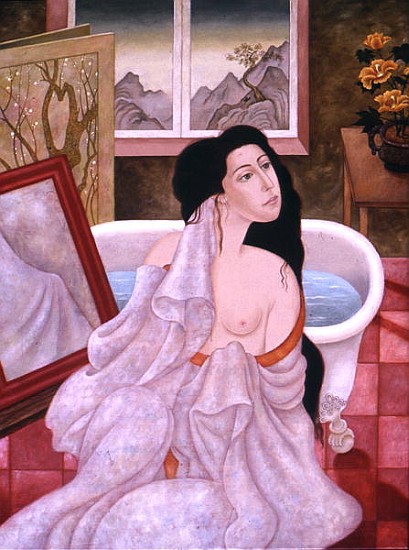 After the Bath, 1999 (oil on canvas)  from Patricia  O'Brien