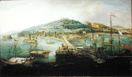 The Bay of Naples from Paul Brill or Bril