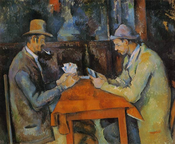 The Card Players from Paul Cézanne