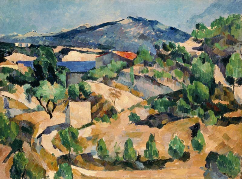 Hold in the French Provence from Paul Cézanne