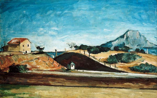 The train by sting from Paul Cézanne