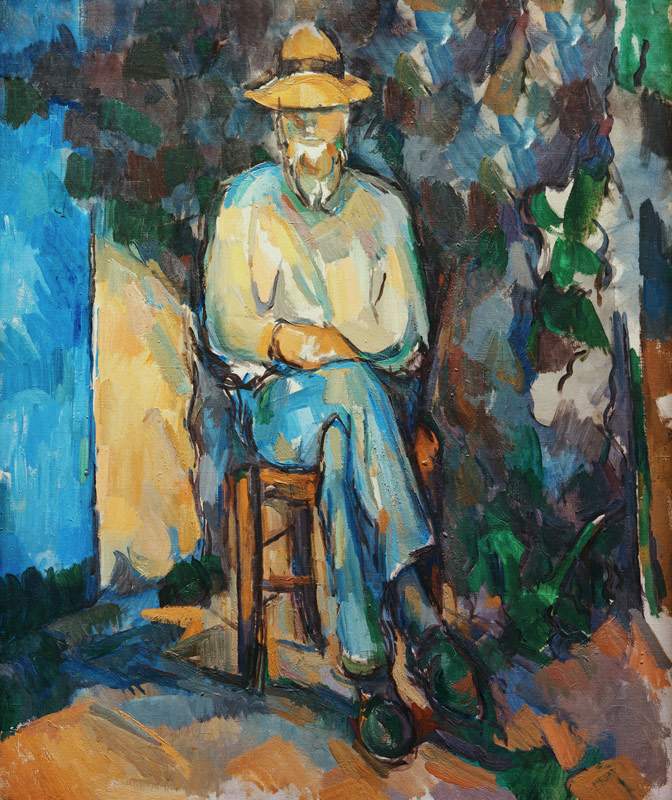 The Gardener Vallier from Paul Cézanne