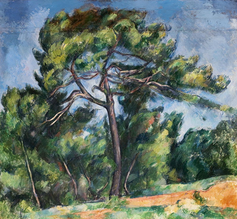 The Great Pine from Paul Cézanne