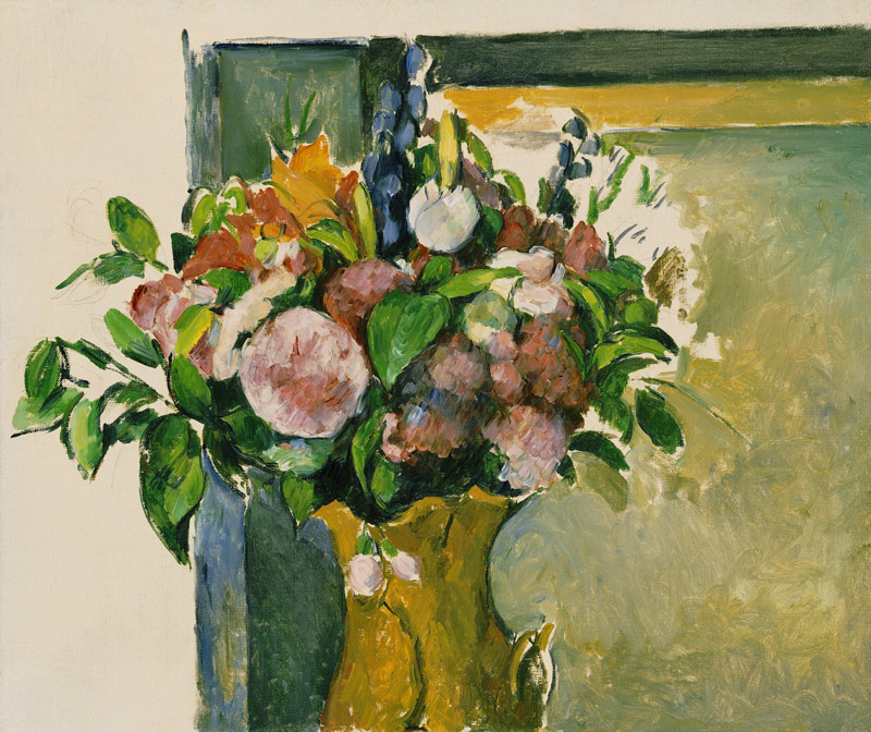 Flowers in a Vase from Paul Cézanne
