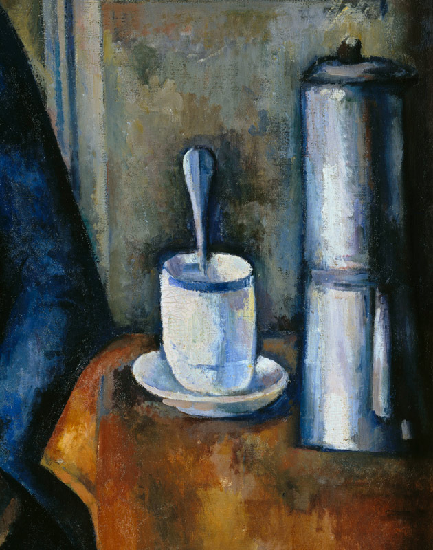 Woman with coffee pot from Paul Cézanne