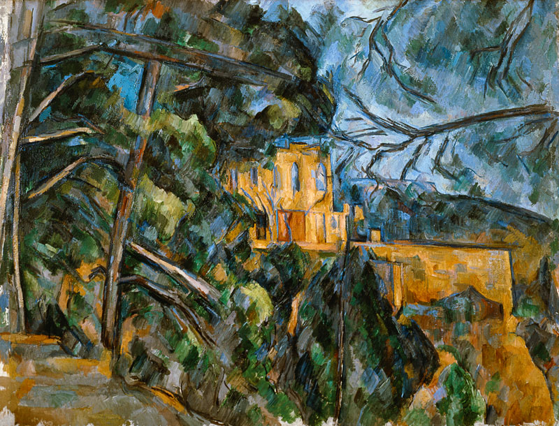 Le Château Noir from Paul Cézanne