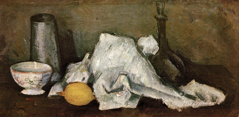 Milk jar and lemon II from Paul Cézanne