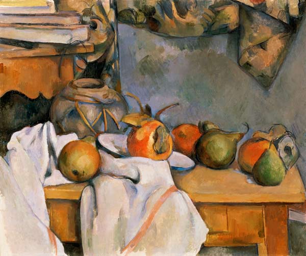 Still life wit.ginger pot from Paul Cézanne