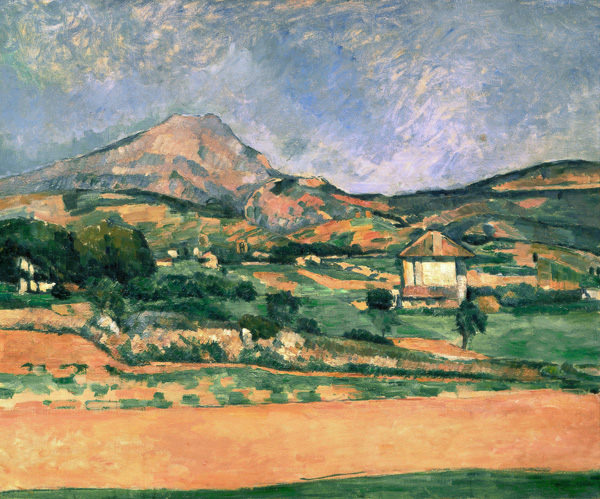 Look to the Mont Saint Victoire from Paul Cézanne