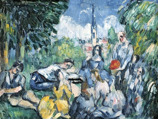 Dejeuner sur l''herbe, 1876-77 from Paul Cézanne