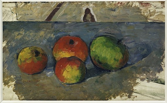 Four Apples, c.1879-82 from Paul Cézanne