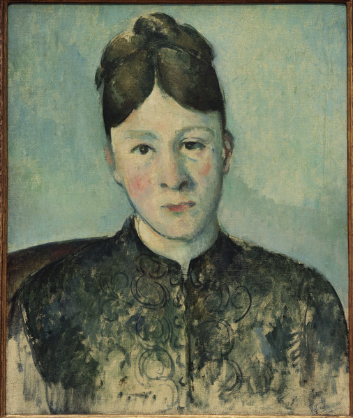 Portait of Madame C?Šzanne from Paul Cézanne