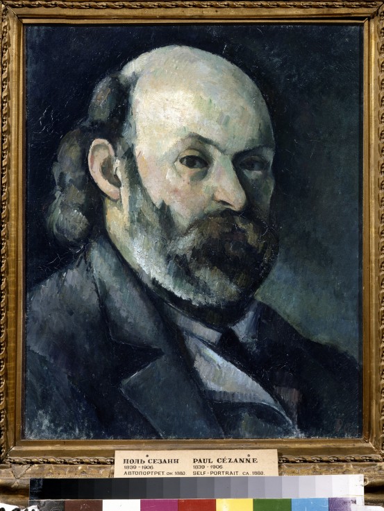 Self-portrait from Paul Cézanne