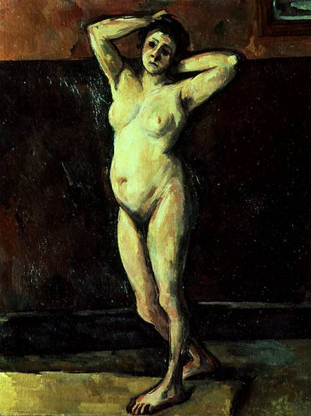 Standing Nude Woman from Paul Cézanne