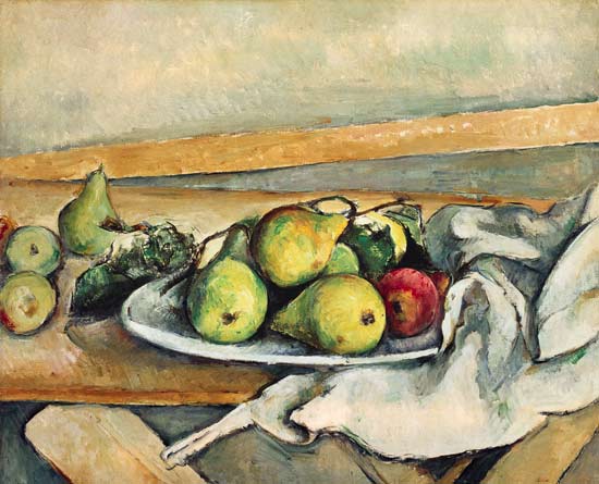 Still Life with Pears from Paul Cézanne