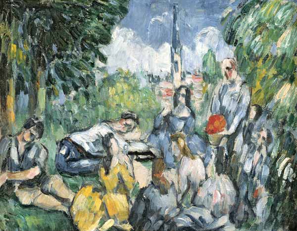 The Picnic (Dejeuner sur l'Herbe) from Paul Cézanne