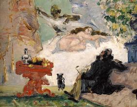 P.Cezanne / A Modern Olympia / 1873