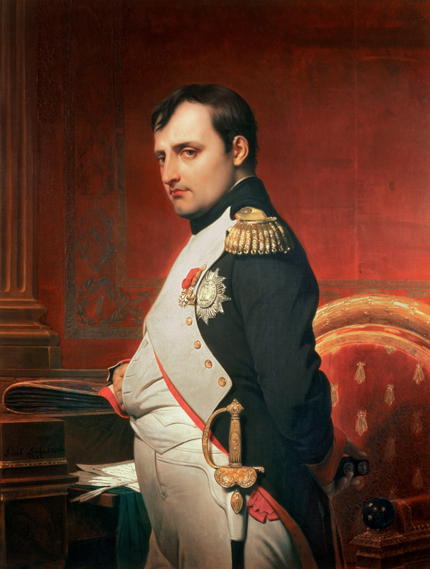 Napoleon (1769-1821) in his Study from Paul Delaroche