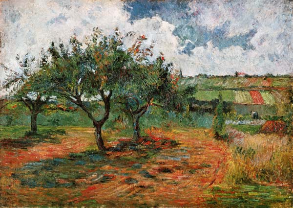 Blossoming Apple Trees from Paul Gauguin