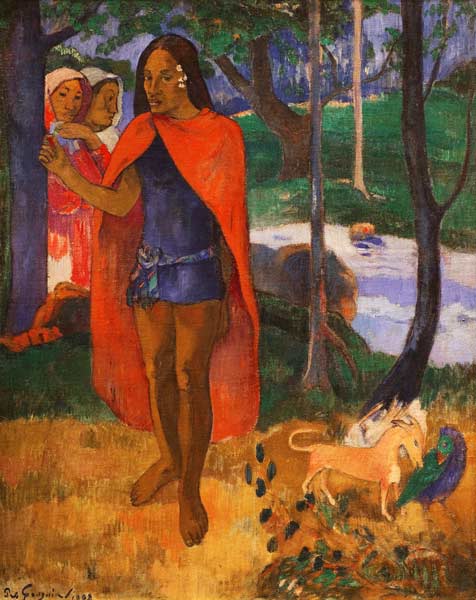 The magician of Hivaoa from Paul Gauguin