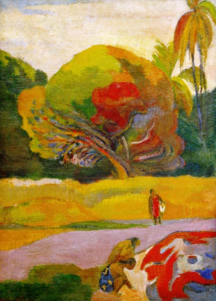 Women by the River from Paul Gauguin